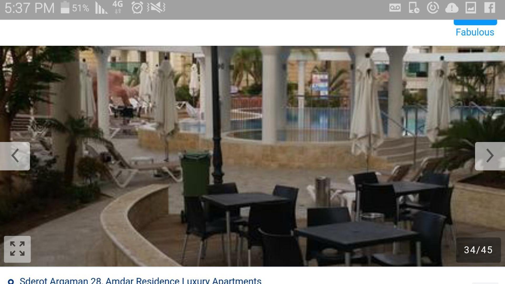 Apartment De Golf Luxury Royal Exclusive Class Apt-residence Near The Sea With Pool Gym Eilat